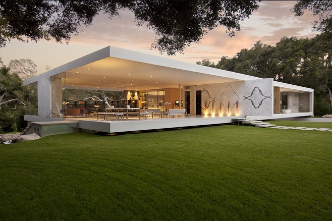 معماری زیبای 'عمارت شیشه ای' با استیو هرمن