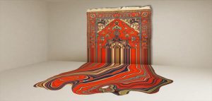 طراحی خلاقانه تابلو فرش های آذربایجان