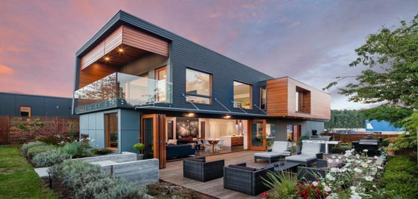 طراحی فوق العاده خانه ای دو طبقه