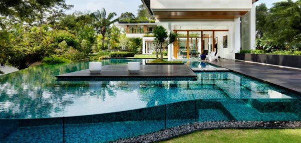 خانه گرمسیری فوق العاده زیبای Dalvey / سنگاپور