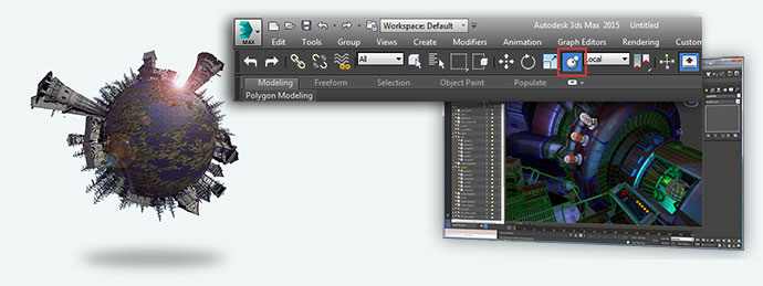 3ds max 2015 modeling