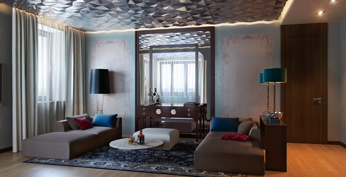 Gray-blue-living-room