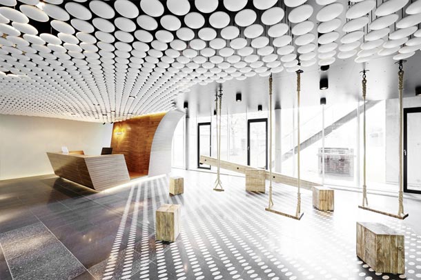 طراحی داخلی هنرمندانه ساختمان Innocean Headquarters در آلمان