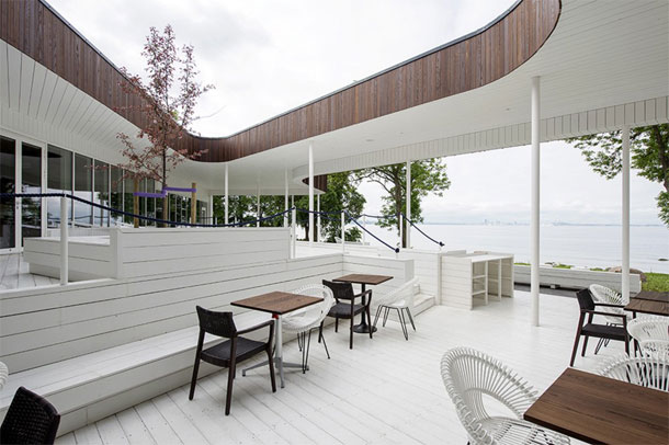معماری زیبای رستوران Noa در استونی