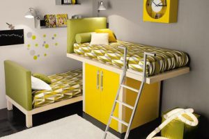 اتاق خواب های 2تخته برای اسایش کودکانتان