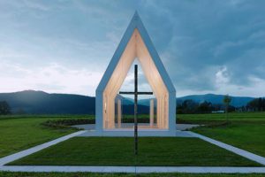 طراحی مینیمالیستی کلیسای ماریا در استرالیا