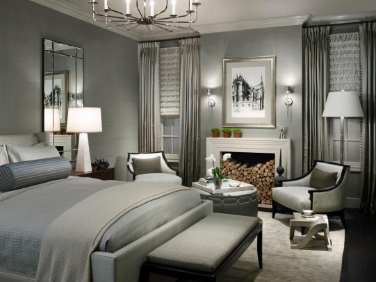 Grey-Sophisticated-bedroom-color-scheme