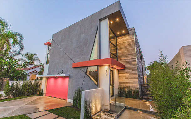 معماری ویلایی در لس آنجلس با ویژگی های منحصر بفرد!