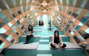 طراحی بی نظیر کتابخانه Conarte در مکزیک!