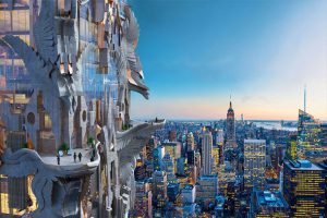 ایده یک سازه تندیس گونه در مرکز شهر منهتن / مارک فاستر