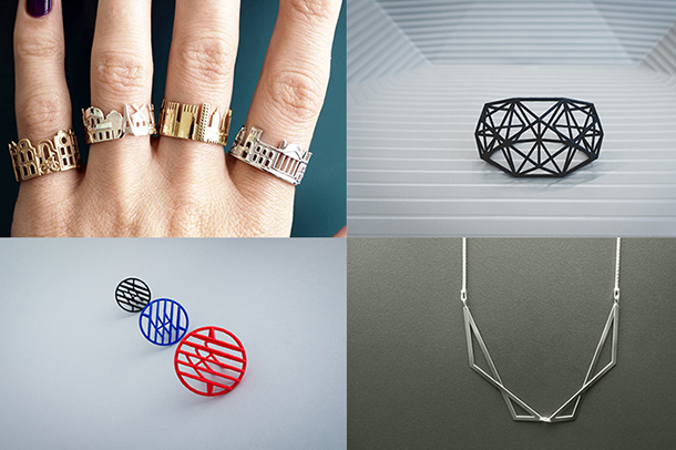 طراحی خیره کننده جواهراتی از جنس معماری