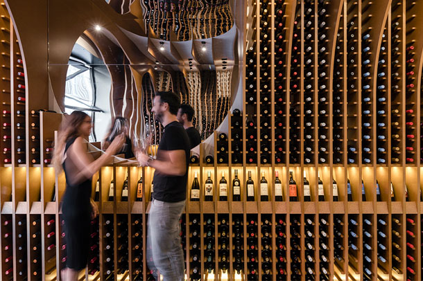 انبار شراب با طراحی خیره کننده در والادولید اسپانیا