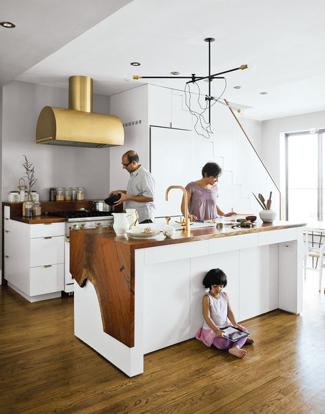 طلا در طراحی دکوراسیون آشپزخانه